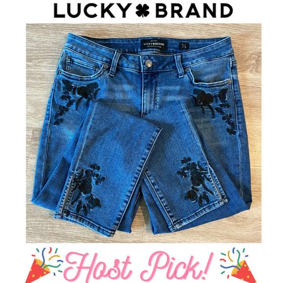 Lucky Brand Denim - ⭐️⭐️SALE⭐️Lucky Brand Lolita Skinny Flower Jeans